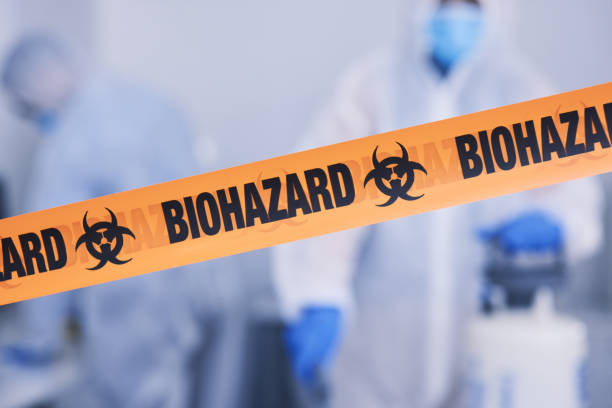 Professional Biohazard technician working in Oakwood, GA